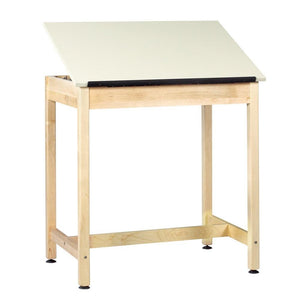 Original Drawing Table with 1-Piece Top