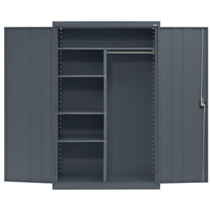 Elite Series Jumbo Combination Storage Cabinet, 46" W x 24" D x 72" H