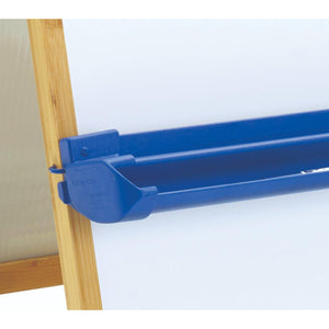 Copernicus Bamboo Early Learning Station with Vibrant Tubs and Blue Book Ledge