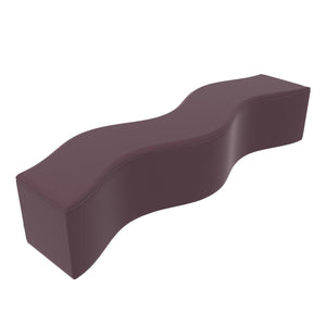 Fomcore Bench Series Bump Bench with 100% ALL-FOAM CORE, Antibacterial Vinyl Seat with Patterned Vinyl Sides, LIFETIME WARRANTY, FREE SHIPPING
