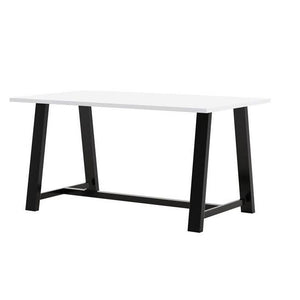 Midtown Dry Erase Table, Counter Height, 42" x 72" x 36"H, High Pressure Laminate Top, 3mm PVC Edge, 72" Base, FREE SHIPPING