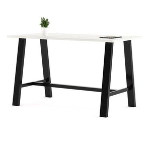 Midtown Dry Erase Table, Bar Height, 42" x 84" x 41"H, High Pressure Laminate Top, 3mm PVC Edge, 72" Base, FREE SHIPPING