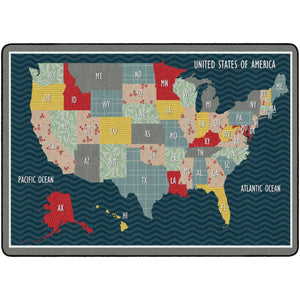 United States Collage Rugs