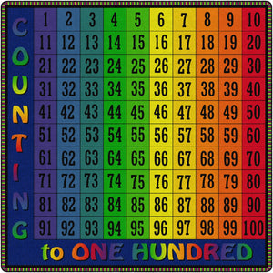 Counting To 100 Rugs