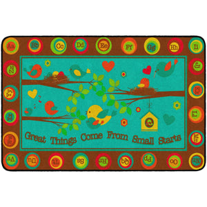 Great Things Come From Small Starts Rugs