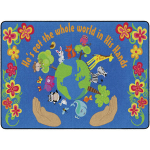 He's Got The Whole World In His Hands Rugs