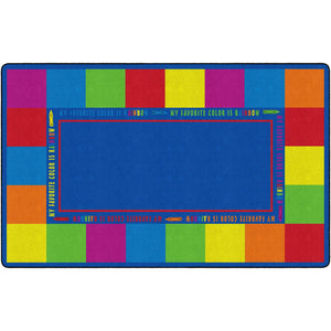 My Favorite Color Classroom Rugs