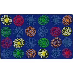 Circles Primary Rugs
