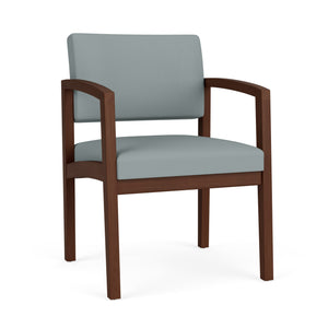 Lenox Wood Collection Reception Seating, Guest Chair, 300 lb. Capacity, Designer Fabric Upholstery, FREE SHIPPING