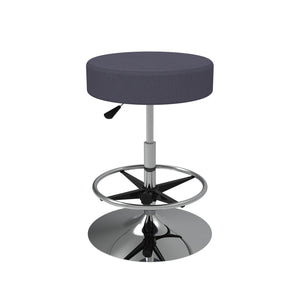 Cushioned Adjustable Swivel Stool
