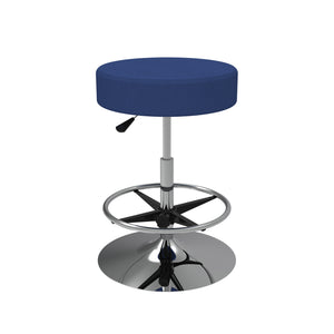 Cushioned Adjustable Swivel Stool