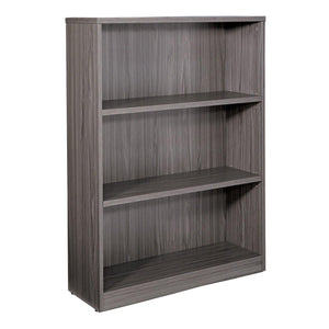 48" High 3-Shelf Laminate Bookcase with 1" Thick Shelves