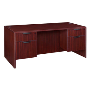 Legacy Collection 60" Double Pedestal Desk