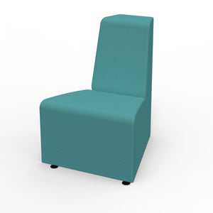 Sonik Soft Seating Outer Wedge Chair, 18" Seat Height