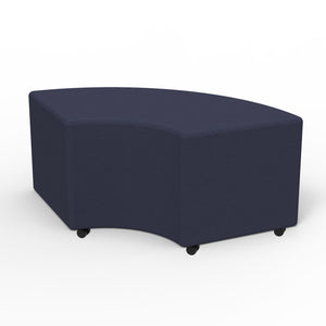 Sonik Soft Seating 24" Curved Bench, 16" H