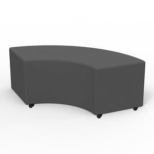 Sonik Soft Seating 36" Curved Bench, 16" H