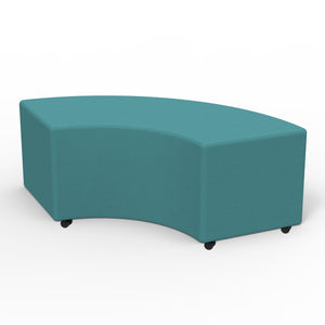 Sonik Soft Seating 36" Curved Bench, 16" H