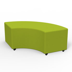 Sonik Soft Seating 36" Curved Bench, 16" H