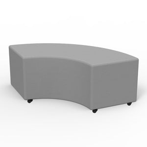 Sonik Soft Seating 36" Curved Bench, 16" H