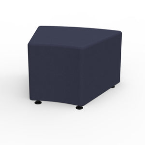 Sonik Soft Seating 30° Curved Bench, 18" H