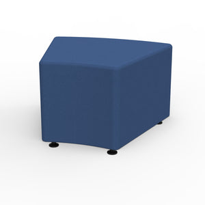 Sonik Soft Seating 30° Curved Bench, 16" H