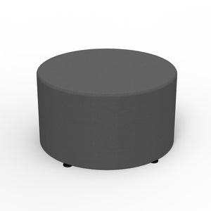 Sonik Soft Seating 30" Round Stool, 16" H