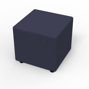Sonik Soft Seating Square Stool, 18" H
