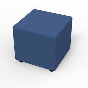 Sonik Soft Seating Square Stool, 16" H
