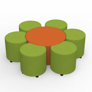 Sonik Soft Seating Flower Set, 18" H