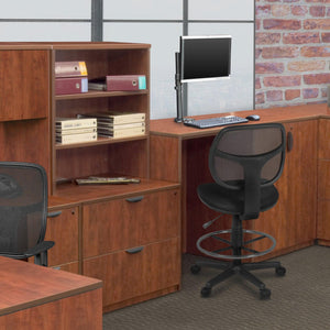 Legacy Collection Lateral File with Open Hutch