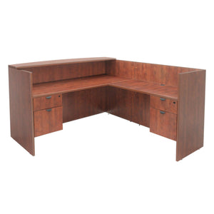 Legacy Collection Double Box/File Pedestal Reception Desk