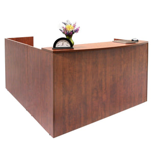Legacy Collection Double Box/File Pedestal Reception Desk