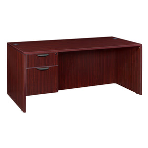 Legacy Collection 66" Single Pedestal Desk