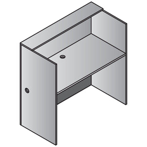 Laminate Workstation, 48" W x 24" D x 48" H