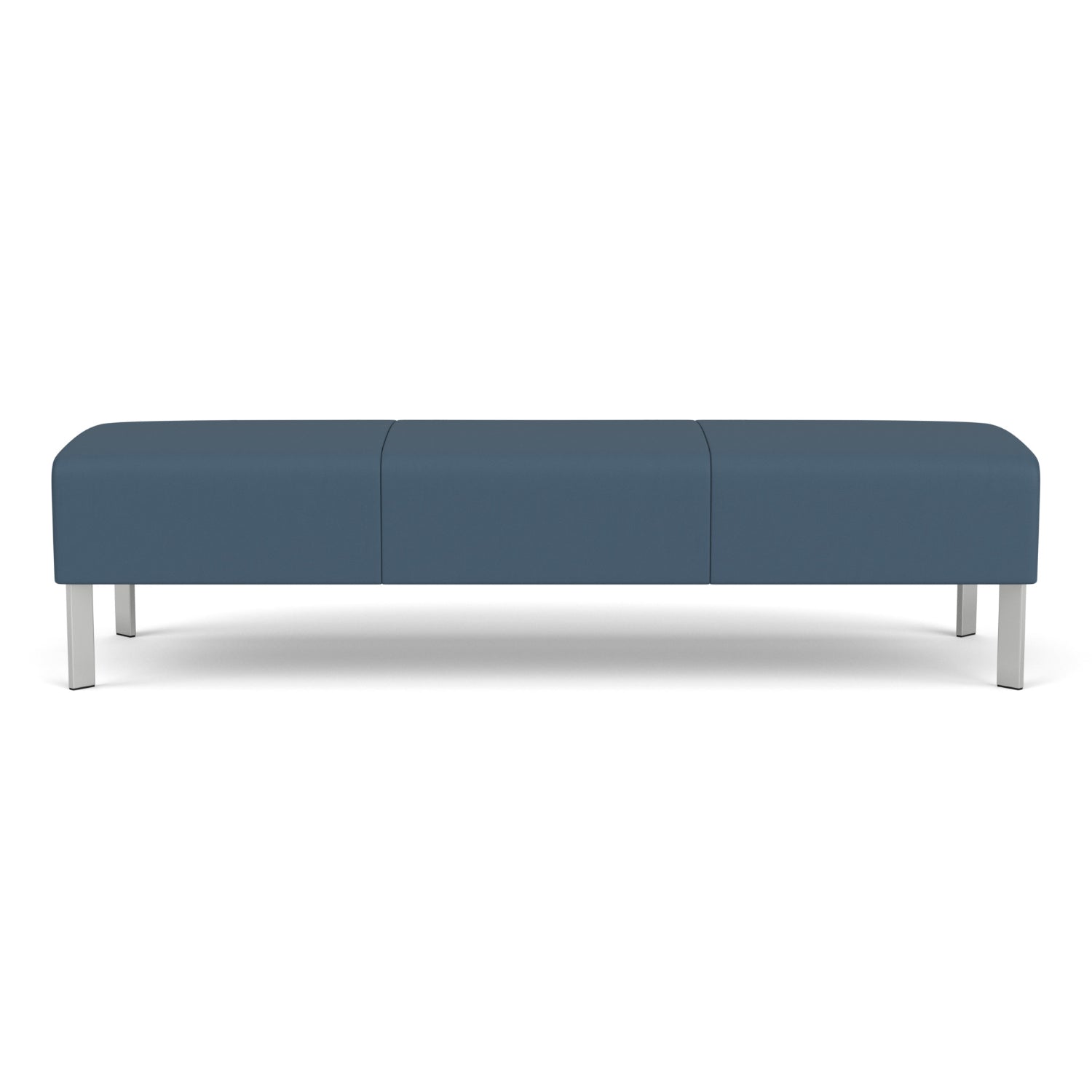 Luxe Collection Reception Seating, 3 Seat Bench, Standard Vinyl Upholstery, FREE SHIPPING