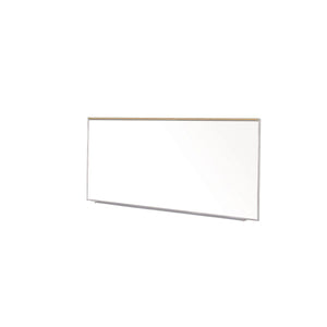 Proma 5' High Magnetic Porcelain Projection Whiteboard/Markerboard with Maprail, 5' H x 12' W