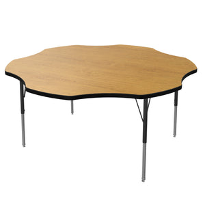 MG Series Adjustable Height Activity Table, 60" Flower