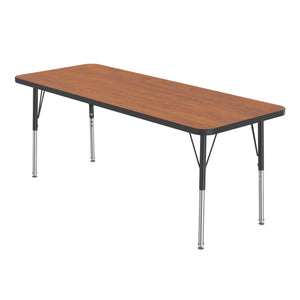 MG Series Adjustable Height Activity Table, 24" x 60" Rectangle