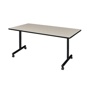Kobe Mobile Training Table, 66" x 30" Rectangle