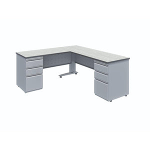 Teacher CSL Mobile "L" Shape Teacher's Desk