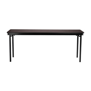 Max Seating Folding Table, 18" x 96", Premium Plywood Core, High Pressure Laminate Top with T-Mold Edging