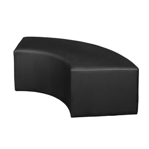 Aurora Curved Ottoman