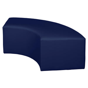 Aurora Curved Ottoman