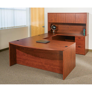 Napa U Shape Desk with Hutch, 71" x 113"