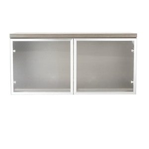 Napa Wall-Mount Overhead with Glass Doors, 36" x 15" x 17"