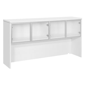 "Napa White" Overhead with Glass Doors, 71" x 15" x 36" H