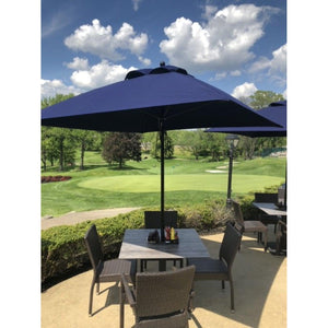 Monterey Collection Outdoor/Indoor Java Synthetic Wicker Barstool