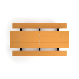 Frog Furnishings Park Place Resinwood Outdoor Picnic Table, 8 Ft. Long