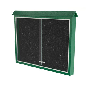 Frog Furnishings Resinwood Large Standard Two Sided Message Center, No Posts