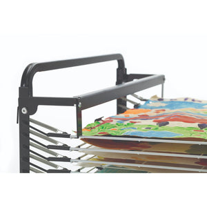 Spring Loaded Paint Drying Rack